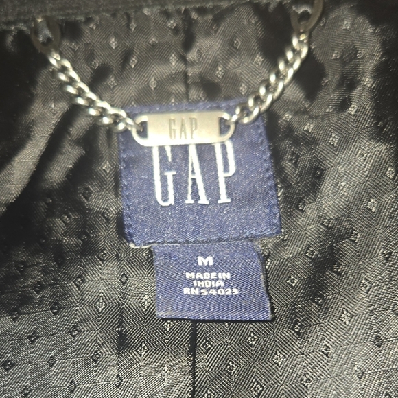 GAP Women's Black Crop Swing Jacket - Picture 5 of 5